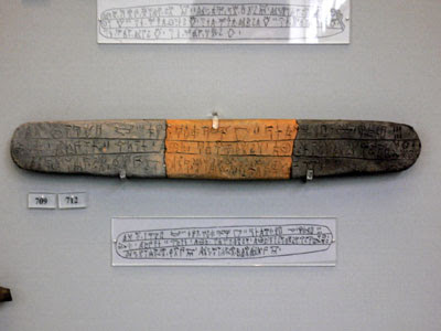 Linear B, National Archaeological Museum, Athens