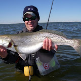 29" 8.5lbs - Caught on a Rootbeer Sea Devil 12/16/07 in Baffin Bay by Jeff Hellekson.  Way to go Jeff!