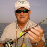 Joe from FTU showing off an Amber Large Mullet