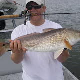 27" Red on my Waterloo - Fishing with Texas Gold Rush Devil Eye. I didnt know that was a good fish until about 10 from the boat when it stripped about 30 yards of line on its first run!