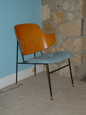 Danish Modern plywood chair