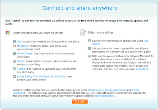 1  Connect and share