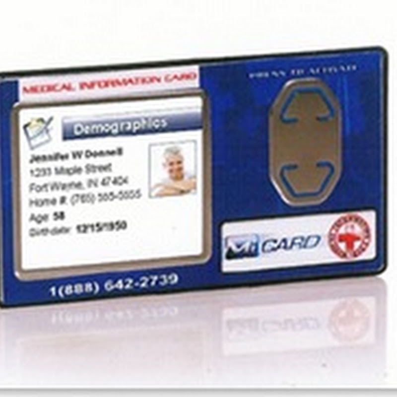 MiCard - Personal Health Record card for travel and the wallet
