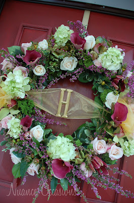 Front Door Wreath Decoration