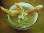 26/02/2008 午餐 三角巿場 - 鮮蟹湯