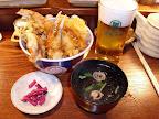 27/02/2008 晚餐 出拔小路天婦羅小店石水 - 北海天丼
