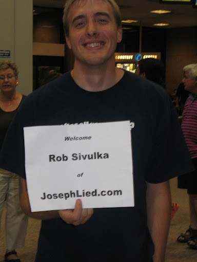 Aaron Shafovaloff picking up Rob Sivulka at the Salt Lake airport
