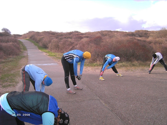 Gymnastik in den D&uuml;nen