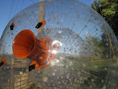 Zorb up close