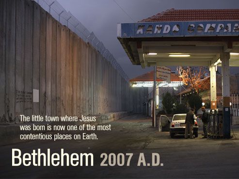 National Geographic Feature on Bethlehem, December 2007