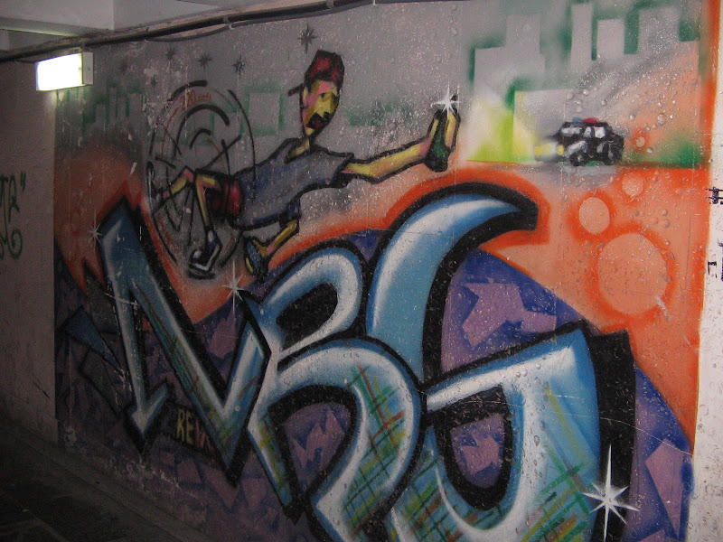 Graffiti în subterană