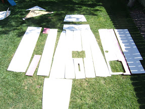 wall panels spread out