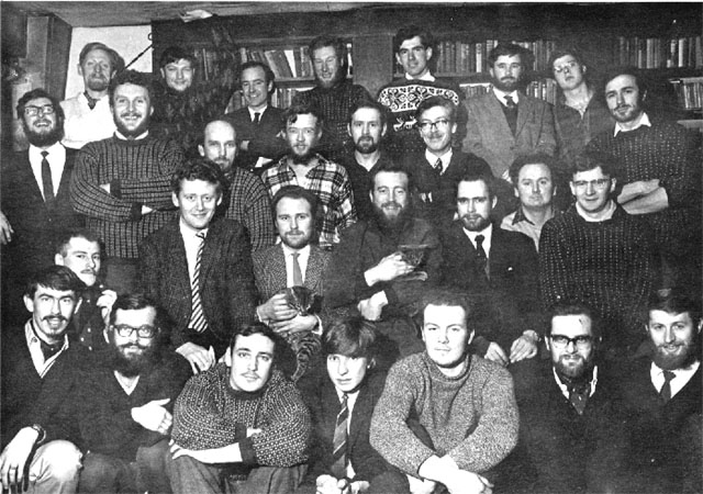 Halley Bay group photo, 1966