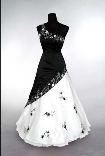 Black Bridal Gown
