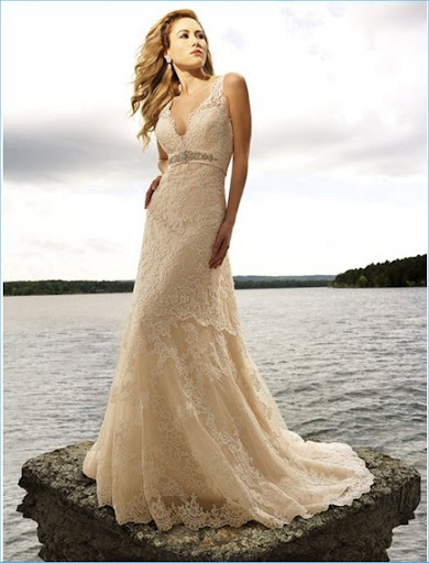 #8634 ; Allure Beach Bridal Gown