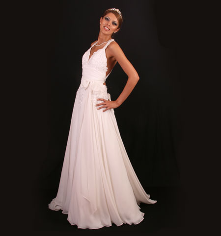 Emma ; Simple Wedding Dresses Gown