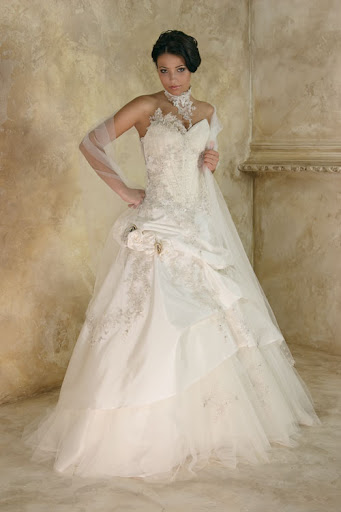 Elegant Wedding Bridal Gown Picture