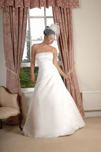 1272 wedding dress/bridal gown-strapless style