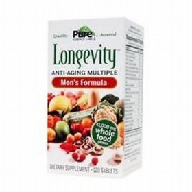 Longevity Men's Formula - Anti- Aging Multiple - 120 Tablets