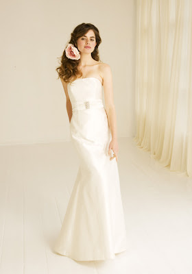 PAULINA strapless WEDDING DRESS