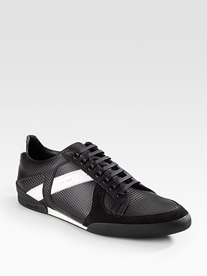 Dior Homme Leather & Suede Sneakers Shoes'