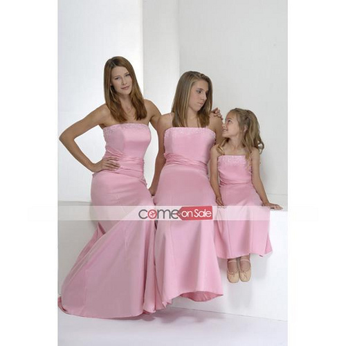 Bridesmaid Dress / Gown ; Sexy Strapless
