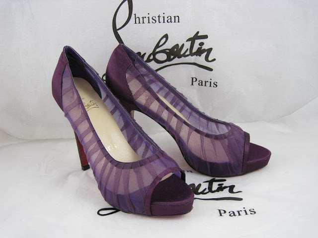 Purple Bridal Shoes