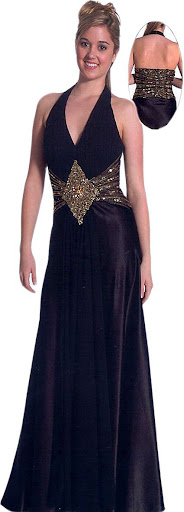 Zaphira Formal Evening Prom Dress Black Gown