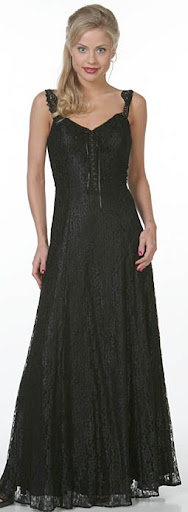 Attractive Prom Gown Evening Black Dress