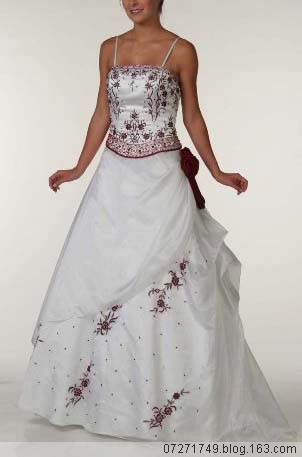 Elegant Embroidery Wedding Dresses