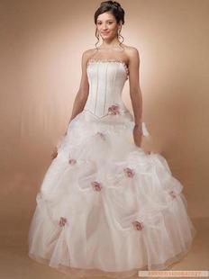 Romantic Rose Bridal Gowns Wedding Dresses