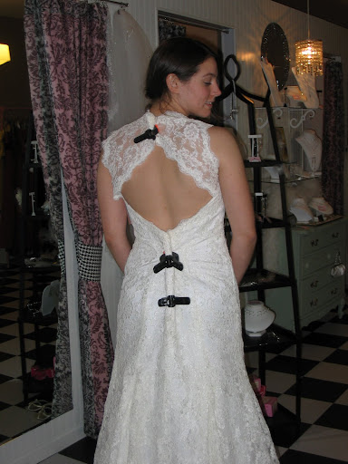 almost work white bridal gown/wedding dress