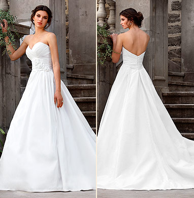 Delighting D1032 ; "White Wedding Dresses" For Wedding Reception Delighting D1032 ; "White Wedding Dresses" For Wedding Reception