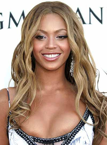 Beyonce Knowles : Long Tousled Blonde