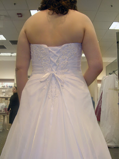 strapless bridal gown,wedding dress