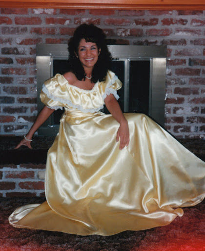 classic#yellow#prom#dress