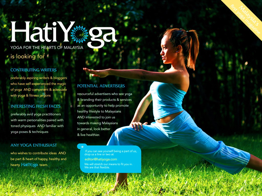 Malaysia's first yoga magazine