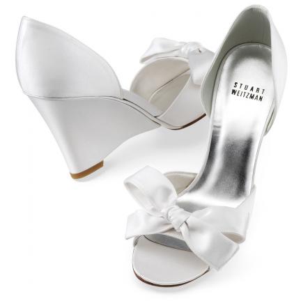 White Wedge Wedding Shoes on The  5 Bridal Wedding Shoes Sandal