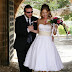 Tea Length Wedding Bride Gown