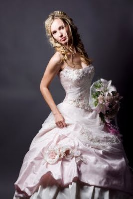 exclusive#pink#wedding#gown