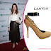 Anne Hathaway Looks Feminine in Lanvin Gold Chains