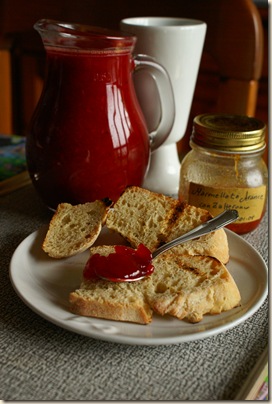 pane succo e marmellata