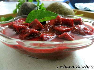 beetroot sambar