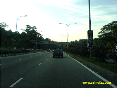 Jalan Duta Stretch the day before Hari Raya 2007