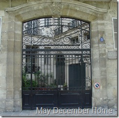 Gated Parisian Courtyard