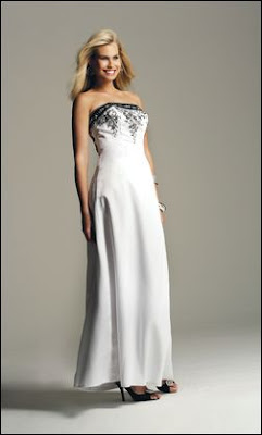 6137 Faviana Strapless Prom Dress