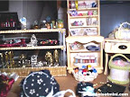 Comptoir de boutique d'accessoires f&eacute;minin