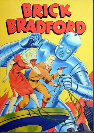 Brick Bradford in  Comic Book
