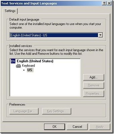 Text Services and Input Languages