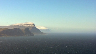 Cape Point looking NE into False Bay